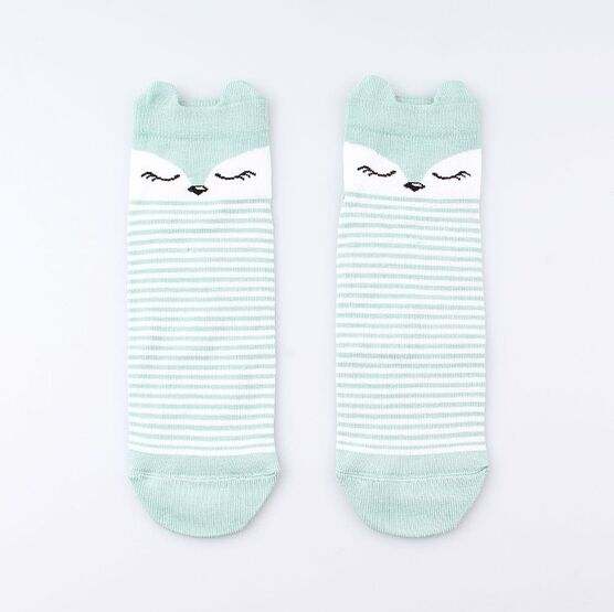 07842447-40 Носки детские хлопковые, мятный для девочки мятный