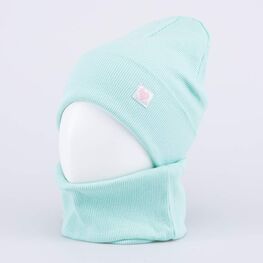 07811605-40 Комплект детский двухслойный мятный для девочки мятный