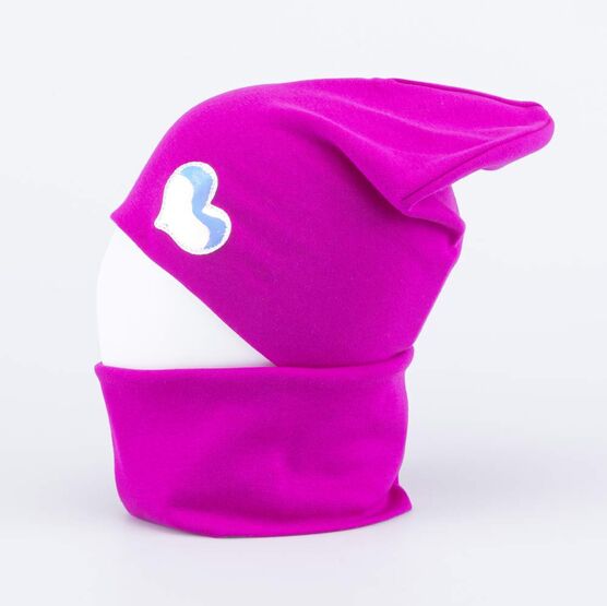 07811607-40 Комплект детский двухслойный фиолетовый для девочки фиолетовый фото №2