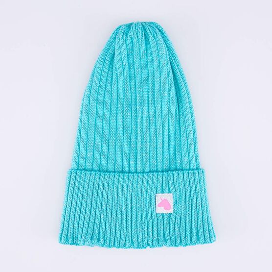 07811621-40 Шапка детская вязаная мятная для девочки мятный фото №4