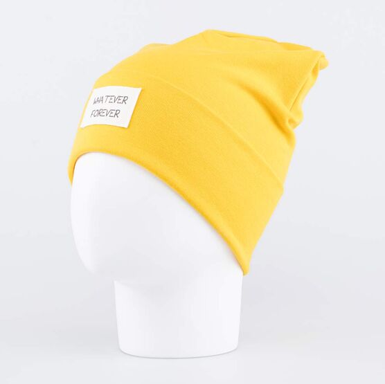07811659-40 Шапка детская двухслойная желтый для девочки желтый