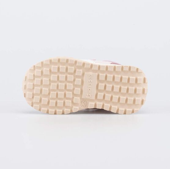 144292-11 Розовые кроссовки на липучках для девочки розовый фото №3