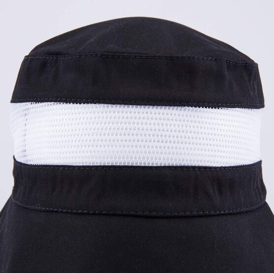 07710011-40 Панама хлопковая с сеткой для мальчика для мальчики черный фото №4