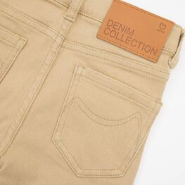 07773001-42 Джинсы для мальчика бежевый для мальчики бежевый фото №3