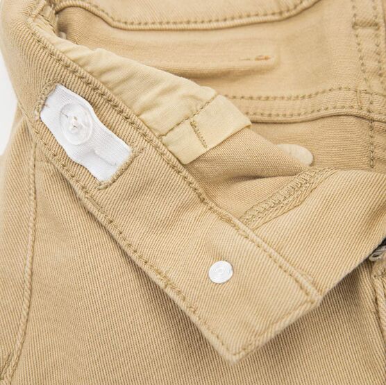 07773001-42 Джинсы для мальчика бежевый для мальчики бежевый фото №4