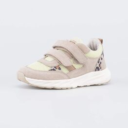 344564-11 Детские кроссовки для девочки для девочки бежевый,желтый