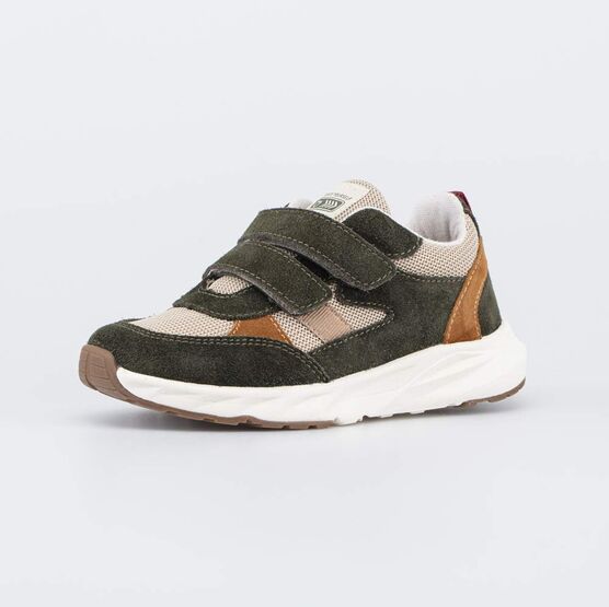 344564-12 Детские кроссовки для мальчика для мальчики оливковый,бежевый