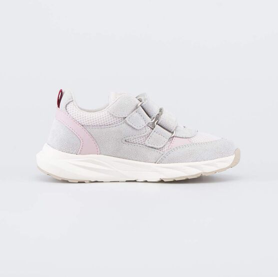 344564-14 Детские кроссовки для девочки для девочки серый,розовый,желтый фото №2