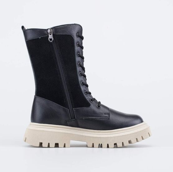 762240-52 Зимние сапожки для девочки черный для девочки черный фото №2