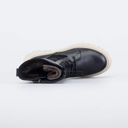 762240-52 Зимние сапожки для девочки черный для девочки черный фото №4