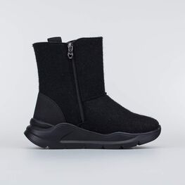 567061-41 Валенки для девочки школьного возраста для девочки черный фото №2