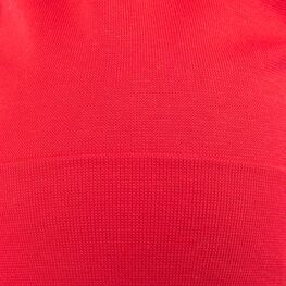 07811281-40 Шапка детская двухслойная красный для девочки красный фото №3