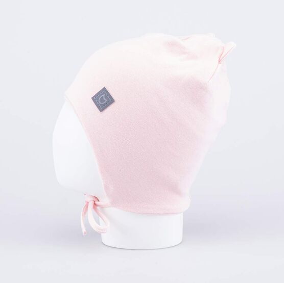 07811298-40 Шапка детская двухслойная розовый для девочки розовый фото №2