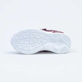 344251-73 Кроссовки с LED-подсветкой на подошве для девочки бордовый фото №3