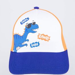 07709002-40 Кепка-бейсболка для мальчика Дино для мальчики разноцветный фото №3