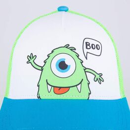 07709013-40 Кепка-бейсболка с сеткой Монстрик для мальчики разноцветный фото №3