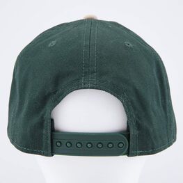 07709029-40 Кепка-бейсболка с прямым козырьком для мальчики зеленый фото №4