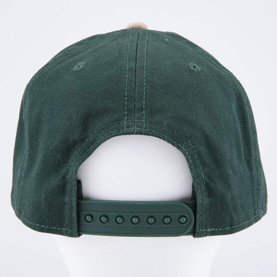 07709029-40 Кепка-бейсболка с прямым козырьком для мальчики зеленый фото №4