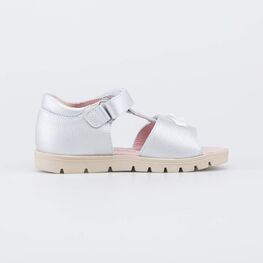 322214-23 Летние сандалии для девочки для девочки серебристый фото №2