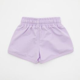 07862124-30 Детские шорты из трикотажного полотна футер для девочки сиреневый фото №2