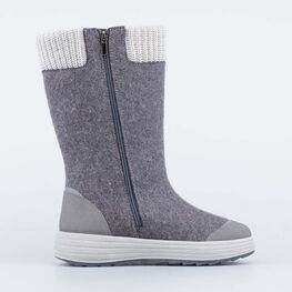 867119-41 Валенки женские Снежинка для девочки светло-серый фото №2