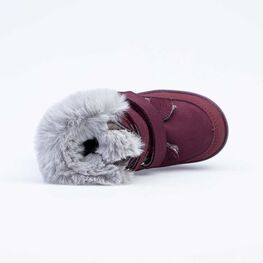 352254-55 Сапожки для девочки бордовый фото №4