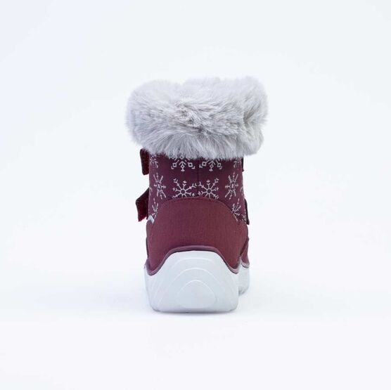 352254-55 Сапожки для девочки бордовый фото №5