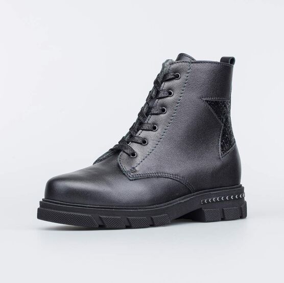 752174-32 Ботинки для девочки серый