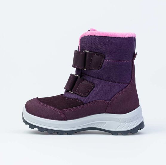 254043-42 Зимние ботинки с мехом для девочки фиолетовый фото №2