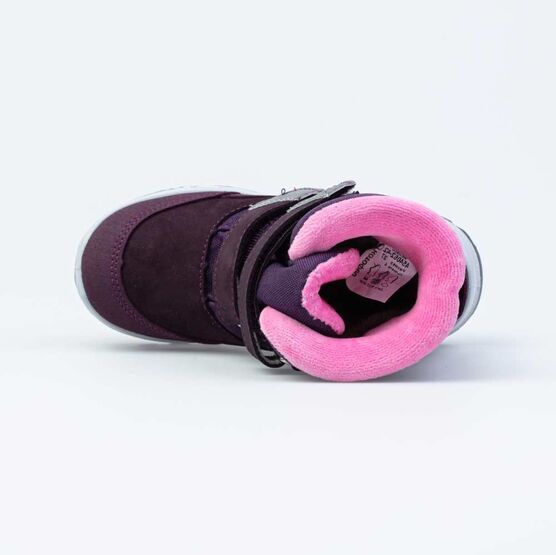 254043-42 Зимние ботинки с мехом для девочки фиолетовый фото №4