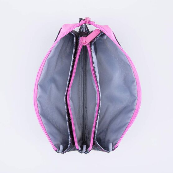 06805011-21 Пенал школьный черный для девочки черный фото №4