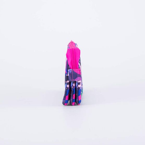 06805011-22 Пенал школьный Тропики для девочки фуксия фото №2