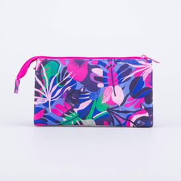 06805011-22 Пенал школьный Тропики для девочки фуксия фото №3