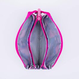 06805011-22 Пенал школьный Тропики для девочки фуксия фото №4