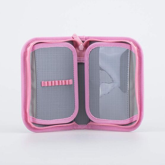 06805012-22 Пенал школьный Панда для девочки голубой фото №4