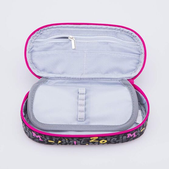 06805013-20 Пенал школьный черный для девочки черный фото №4