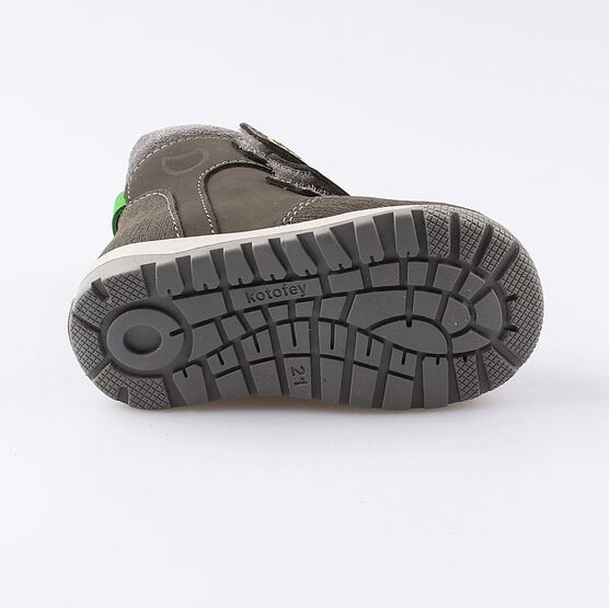 152246-31 Ботинки для мальчики серый фото №3