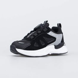 644478-71 Кроссовки с Softshell и системой быстрой шнуровки для мальчики черный