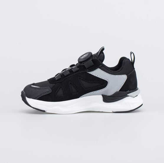 644478-71 Кроссовки с Softshell и системой быстрой шнуровки для мальчики черный фото №2