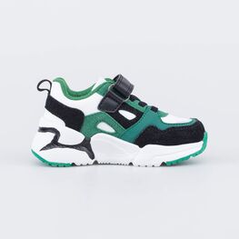 344284-75 Зеленые кроссовки Контраст для мальчики зеленый фото №2