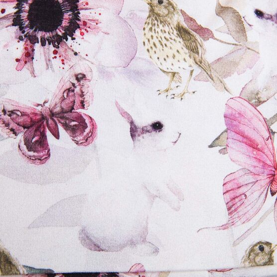 07811695-40 Тонкая шапка для девочки Флора для девочки разноцветный фото №3