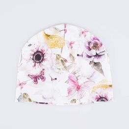 07811695-40 Тонкая шапка для девочки Флора для девочки разноцветный фото №4