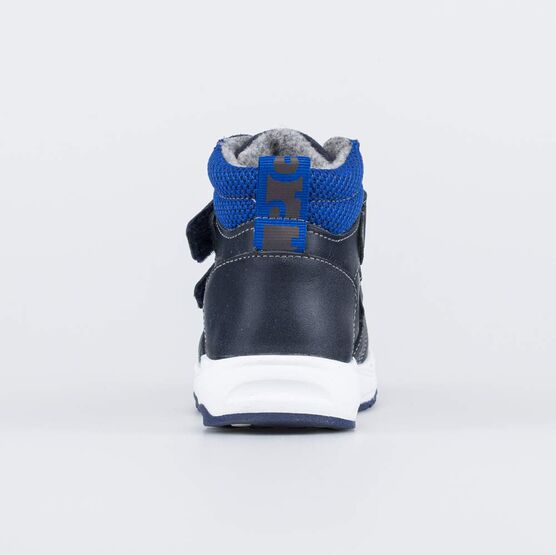 352349-34 Ботинки на липучках для мальчика для мальчики синий фото №5