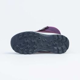 254043-45 Зимние ботинки с мехом для девочки фиолетовый фото №3