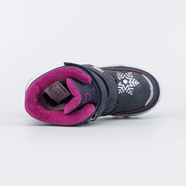 254800-42 Мембранные ботинки для девочки для девочки синий фото №4