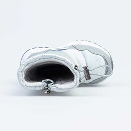 364067-41 Зимние сапожки-дутики для девочки для девочки серебрист. фото №4