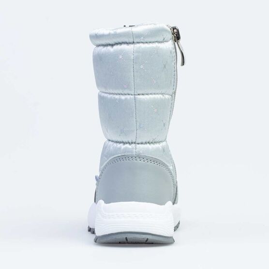 364067-41 Зимние сапожки-дутики для девочки для девочки серебрист. фото №5