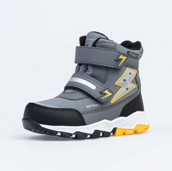 454835-41 Мембранные ботинки LED для мальчики сер-ора