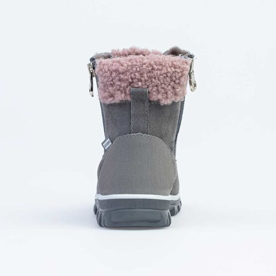 352303-51 Зимние ботинки для девочек для девочки серый фото №5