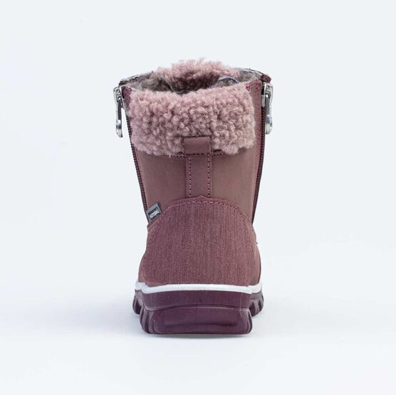 352303-52 Зимние ботинки для девочки для девочки розовый фото №5